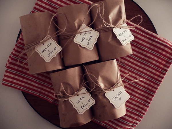 spiced nuts in bags