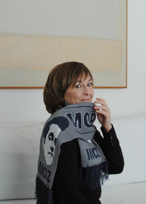 Mommy in a Moz scarf 1